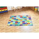Covor Copii cucu Numere de la 1 la 100 cm - Small World Carpet